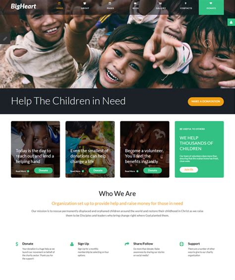 joomla nonprofit template|21 Best Charity & Non.